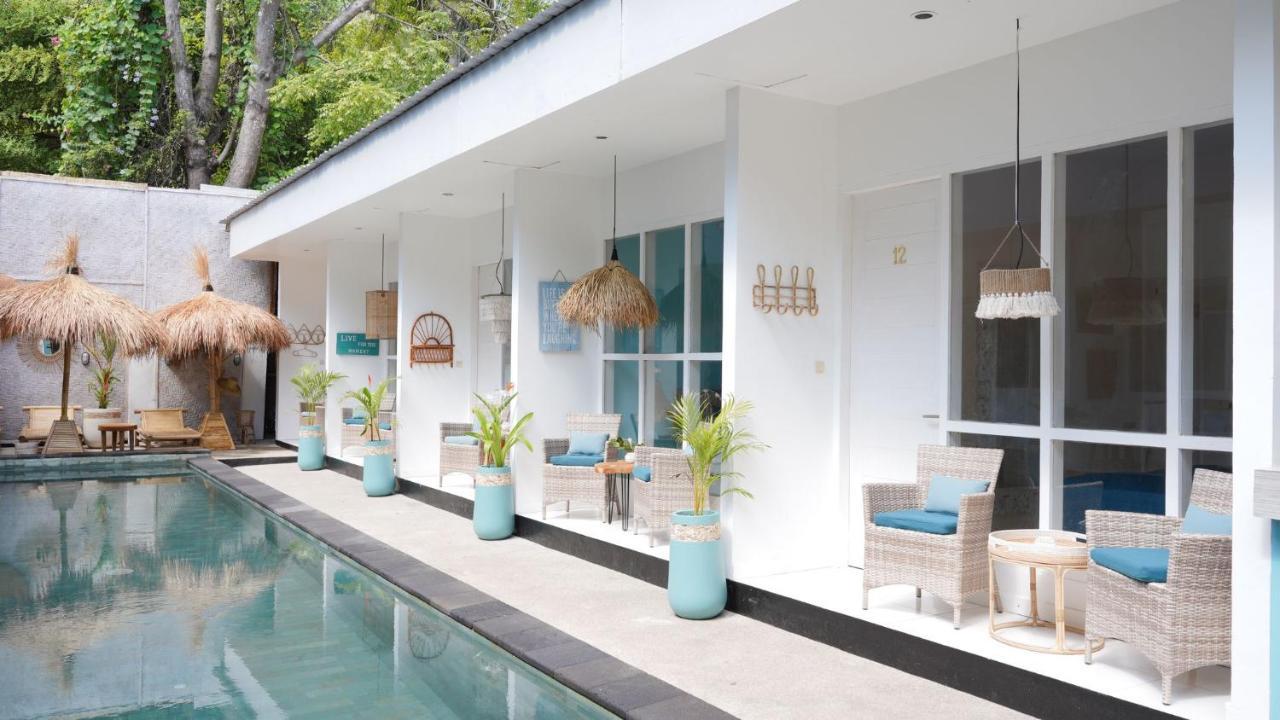 The White Bay Hotel Gili Trawangan Exterior foto