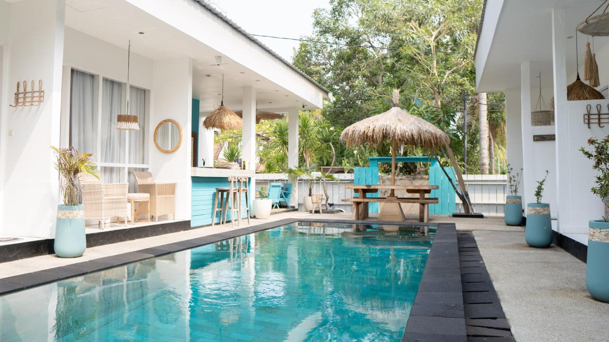 The White Bay Hotel Gili Trawangan Exterior foto